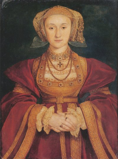クレーヴ家のアンの肖像 作： Hans Holbein the Younger