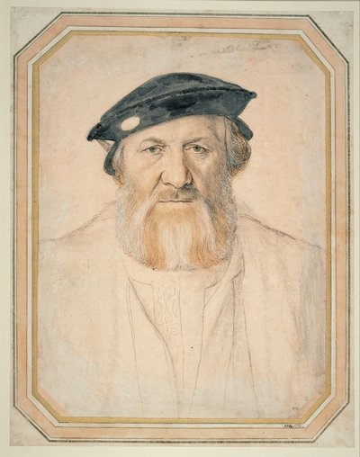 モレット伯シャルル・ド・ソリエの肖像 作： Hans Holbein the Younger
