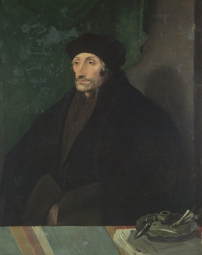 ロッテルダムのエラスムスの肖像、1530年頃（絵画） 作： Hans Holbein der Jüngere