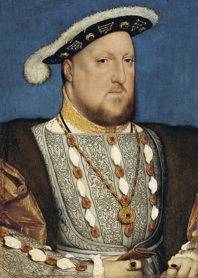 ヘンリー8世の肖像 作： Hans Holbein the Younger
