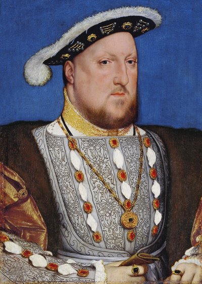 ヘンリー8世の肖像 作： Hans Holbein the Younger