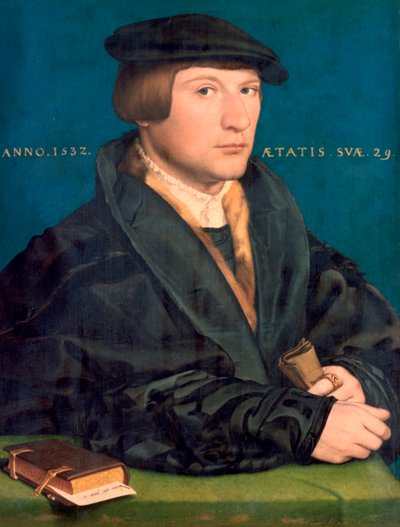 ウェディグ家のメンバーの肖像、1532 作： Hans Holbein der Jüngere
