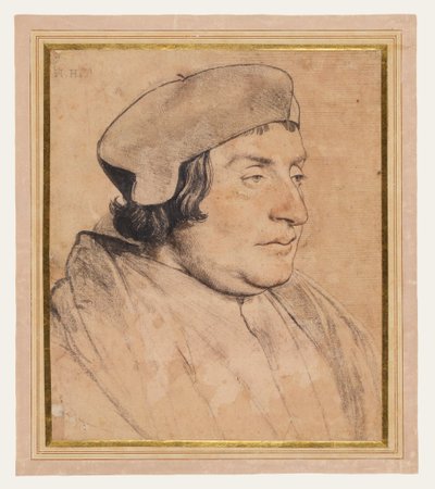 学者または聖職者の肖像 作： Hans Holbein the Younger