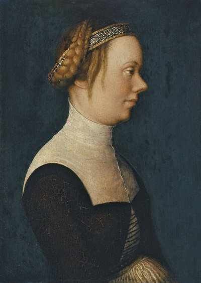 女性の肖像 作： Hans Holbein der Jüngere