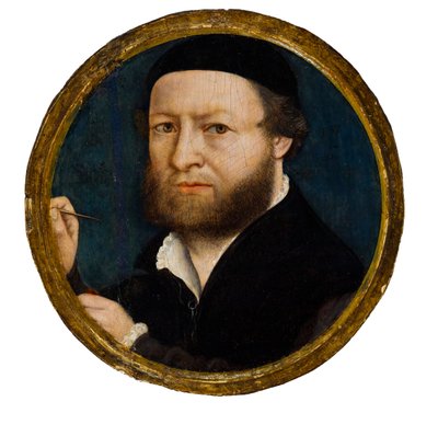 『芸術家の肖像』 作： Hans Holbein the Younger