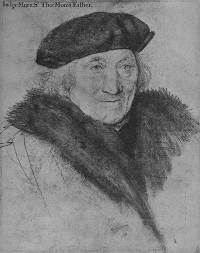 ジョン・モア卿、1552年-1527年、1945年 作： Hans Holbein der Jüngere