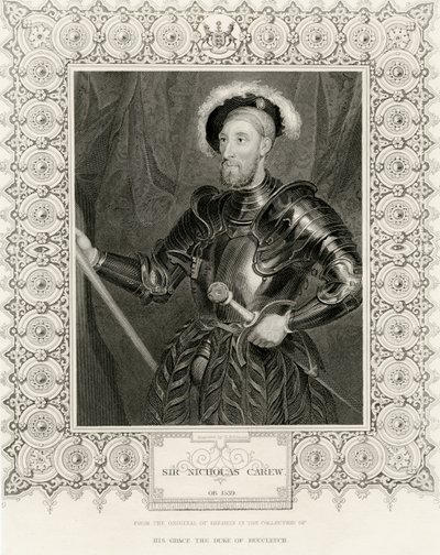 ニコラス・カリュー卿 作： Hans Holbein der Jüngere