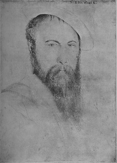 トーマスワイアットコピー卿、c1535-1553 1945 作： Hans Holbein der Jüngere