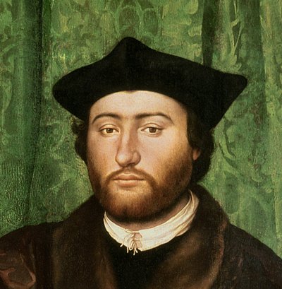 アンバサダー、12233のパネル詳細に1533オイル 作： Hans Holbein der Jüngere