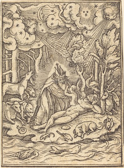 創造。 作： Hans Holbein der Jüngere
