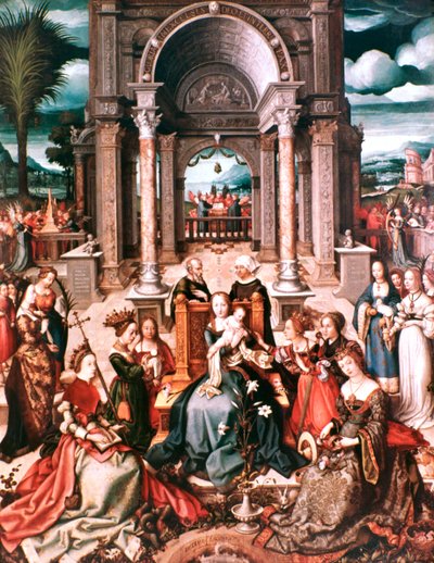 「生命の泉」、c1517-1543 作： Hans Holbein der Jüngere