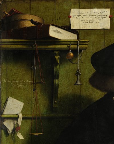 商人ゲオルクギゼディテール、1532 作： Hans Holbein der Jüngere
