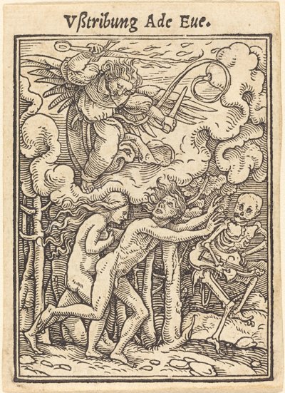 Vßtribung Ade Eue 作： Hans Holbein der Jüngere
