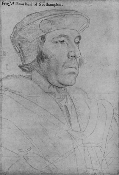ウィリアムフィッツウィリアム、サザンプトン伯爵、c1536-1540 1945 作： Hans Holbein der Jüngere