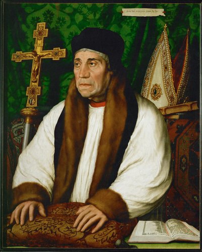 ウィリアム・ウォーハム、カンタベリー大司教 ... 作： Hans Holbein the Younger