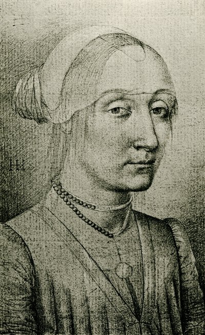 女性のポートレート 作： Hans Holbein der Jüngere