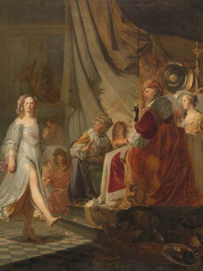 ヘロデのためのサロメダンス、1650年頃 作： Hans Horions