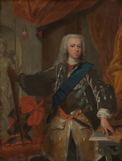 ウィリアム 4 世 (1711-51)、オラニエ公 作： Hans Hysing (attributed to)