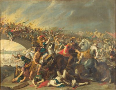 アマゾンズと戦う 作： Hans I Jordaens