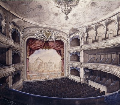 レッシング劇場、ベルリン、1888年 作： Hans Krause