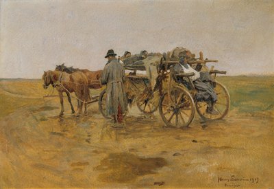 負傷した輸送 作： Hans Larwin