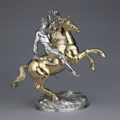 馬とライダー、1630 作： Hans Ludwig Kienle