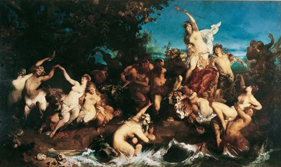 バッカスとアリアドネ 作： Hans Makart