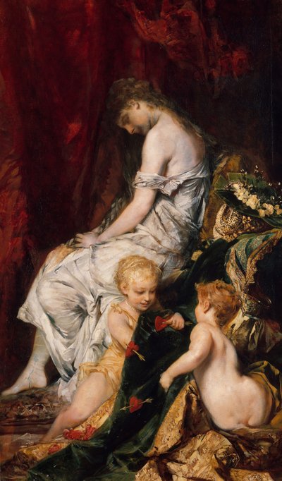 ボールの後の夢。 作： Hans Makart