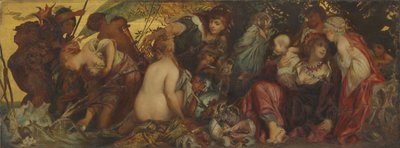 海の宝物、1865〜80年 作： Hans Makart