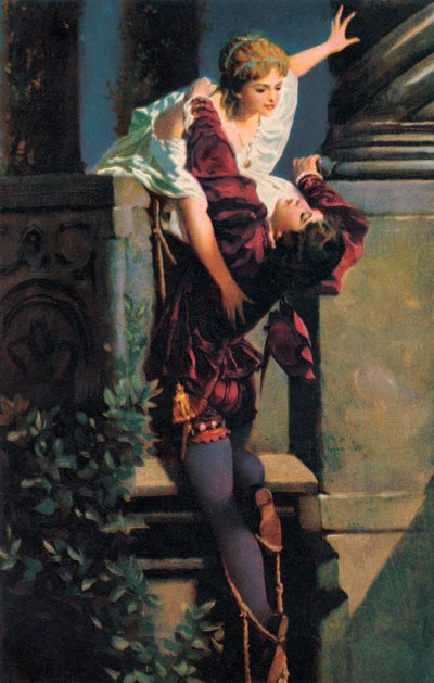 ウィリアム・シェイクスピアの「ロミオ 作： Hans Makart