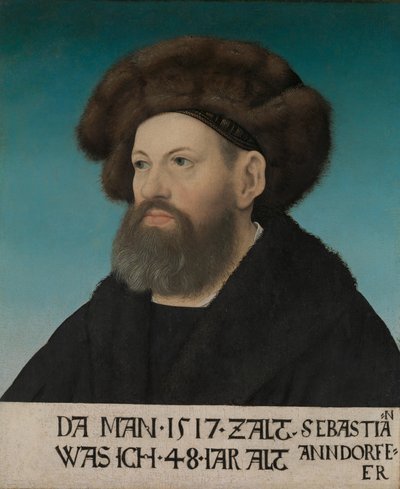 セバスチャン・アンドルファー 1469-1537, 1517. 作： Hans Maler