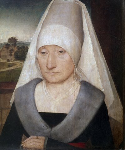 年配の女性 作： Hans Memling