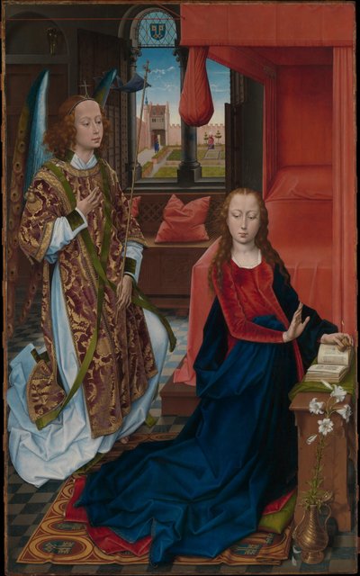 告知 作： Hans Memling