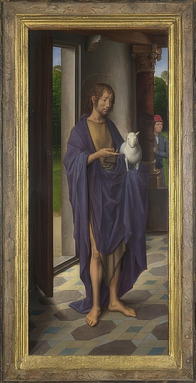 洗礼者聖ヨハネ。 1478年頃 作： Hans Memling