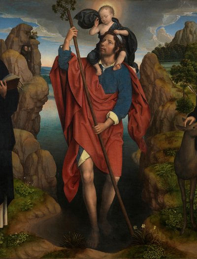ウィレム・モレルのトリプティクの詳細 作： Hans Memling