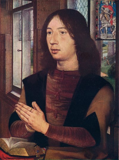 Maarten van Nieuwenhove、Maerten van Nieuwenhove、1487の二部作から 作： Hans Memling