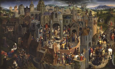 キリストの受難、1470-71年頃 作： Hans Memling