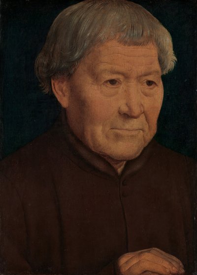 老人の肖像、ca。 1475年。 作： Hans Memling