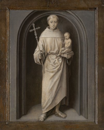 パドヴァの聖アントニウス、1485-90年 作： Hans Memling