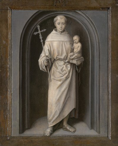 パドヴァの聖アントニオ、148590。 作： Hans Memling