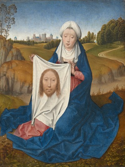 聖ベロニカ[表]、c。 14701475。 作： Hans Memling