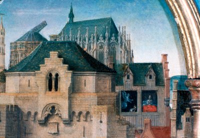 聖ウルスラ神殿、ケルン出発、詳細、1489 作： Hans Memling