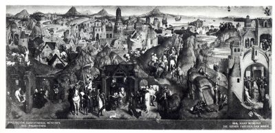 聖母の七つの喜び、1480 作： Hans Memling