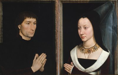 Tommaso di Folco Portinari 1428-1501、Maria Portinari ...、ca。 1470。 作： Hans Memling
