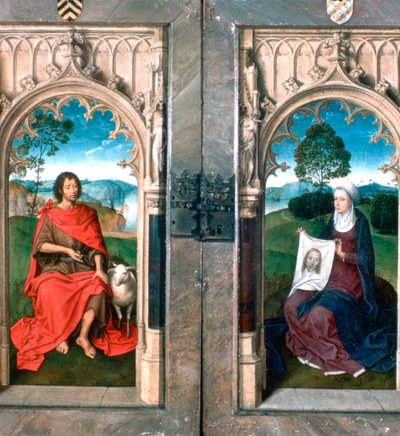 Jan Florainの三連作、1479 作： Hans Memling