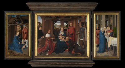 ヤン・フロレインのトリプティク 作： Hans Memling