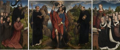 ウィレム・モレルの三連作、1484 作： Hans Memling