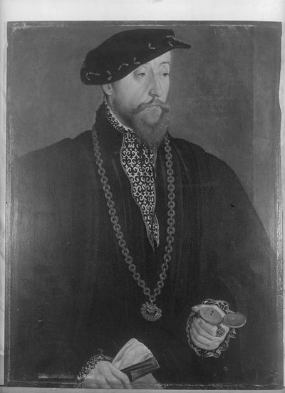 1545年のパンクラッツ・フォン・フレイベルクの肖像 作： Hans Muelich or Mielich