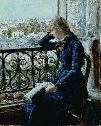 窓際、1881（パネル） 作： Hans Olaf Heyerdahl