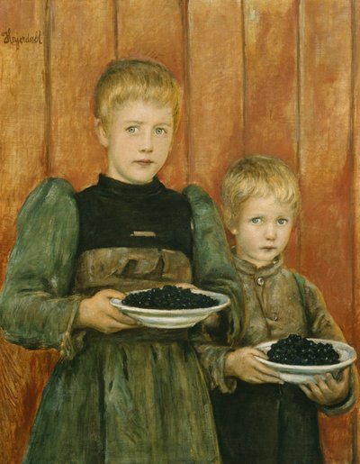 ブルーベリー 1899-1900 作： Hans Olaf Heyerdahl